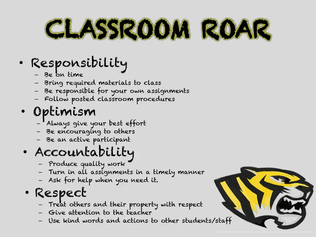 classroom roar classroom roar