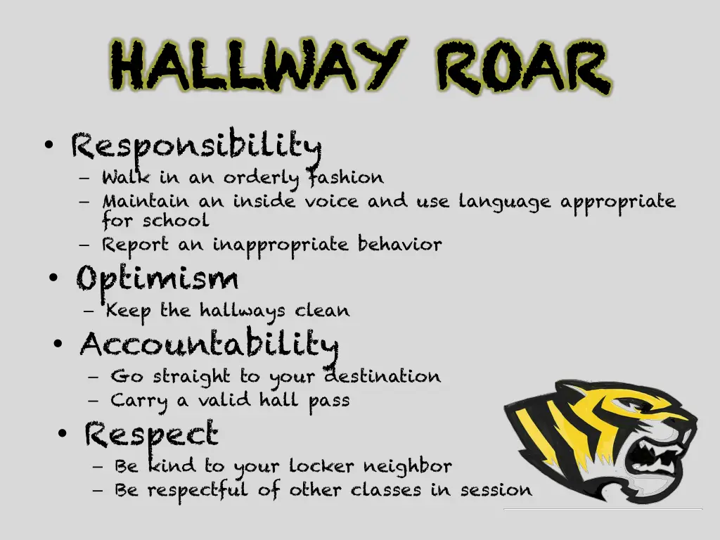 hallway roar hallway roar