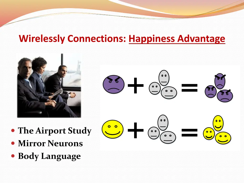 wirelessly connections happiness advantage