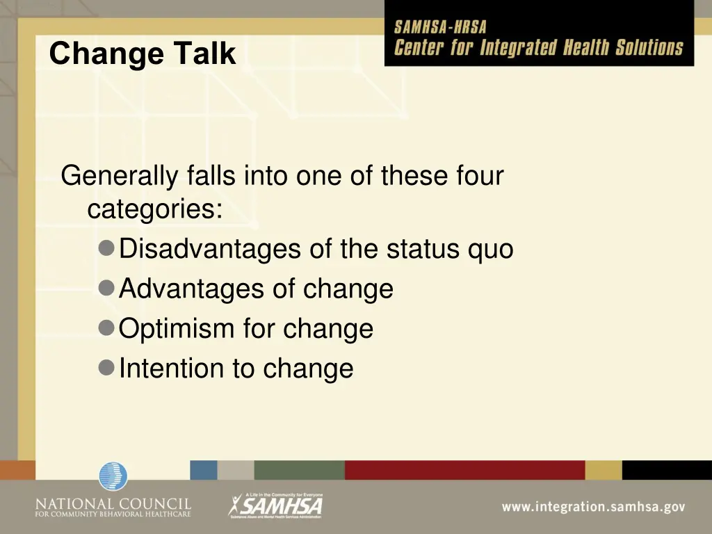 change talk