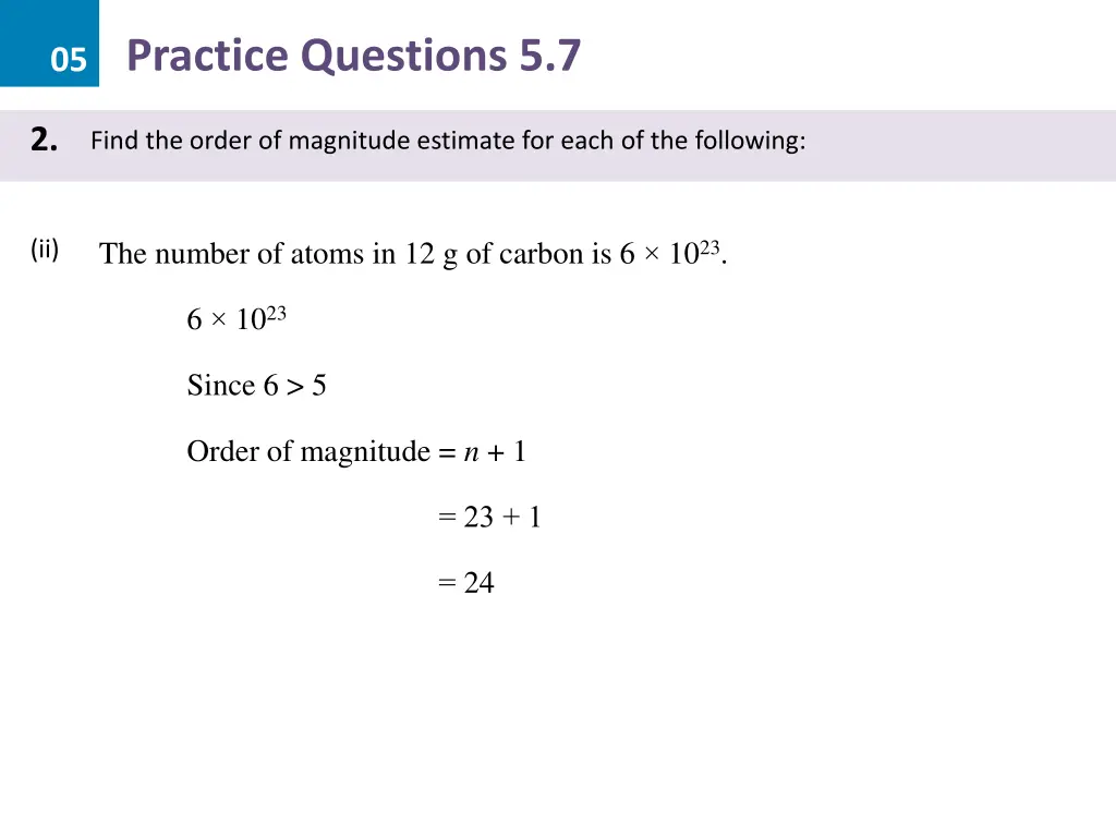 05 practice questions 5 7 11