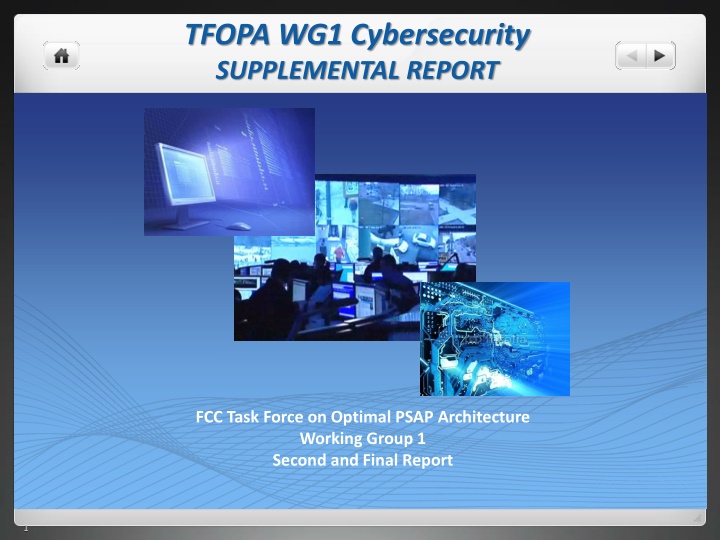 tfopa wg1 cybersecurity supplemental report