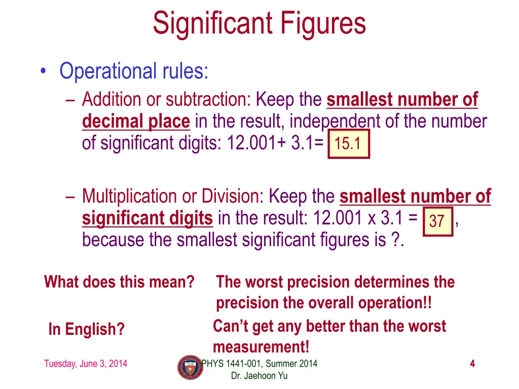 significant figures