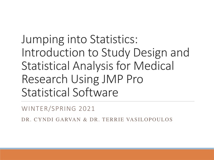 jumping into statistics introduction to study