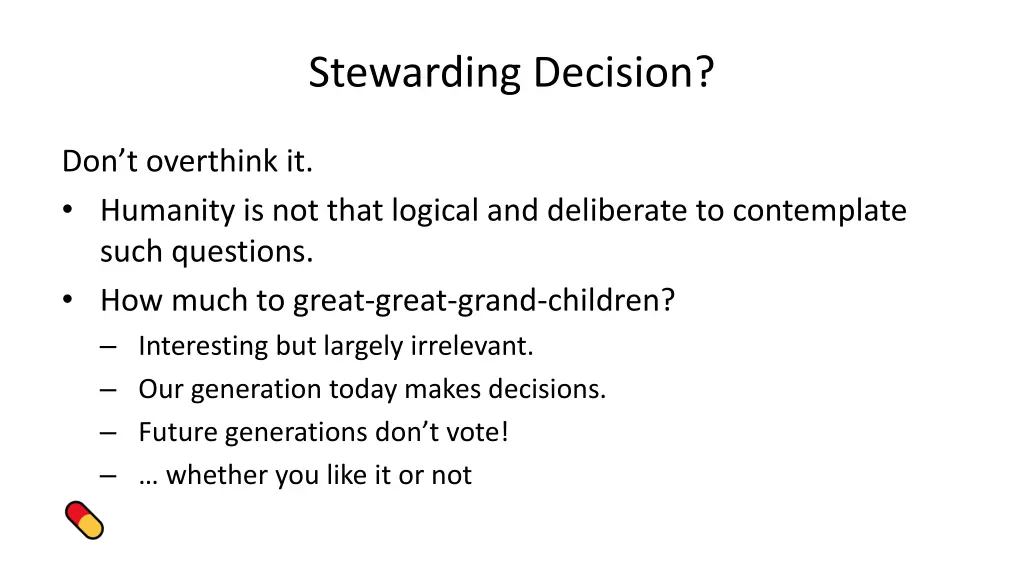 stewarding decision