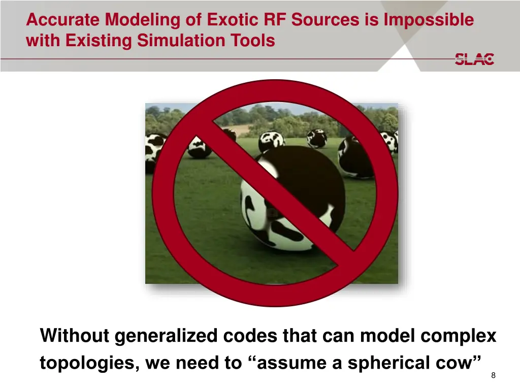 accurate modeling of exotic rf sources