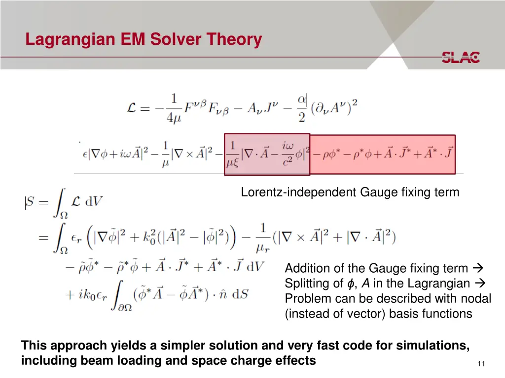 lagrangian em solver theory