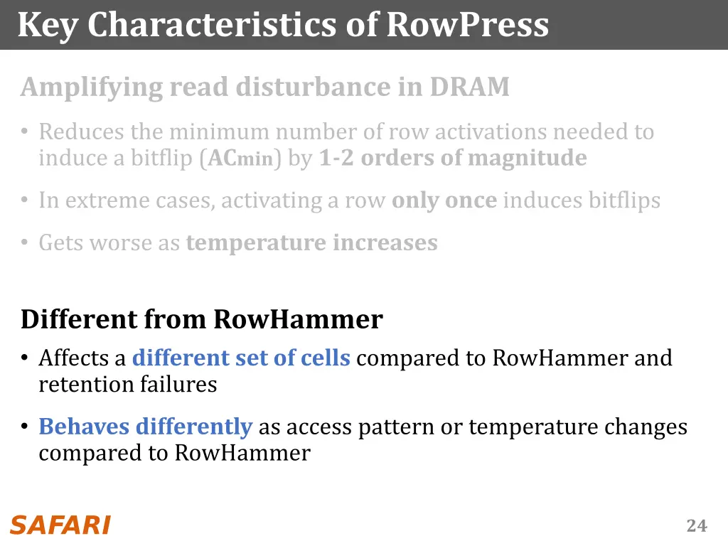 key characteristics of rowpress 2