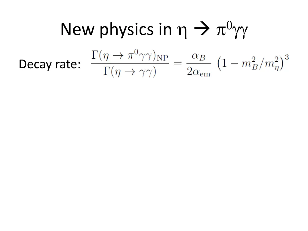 new physics in