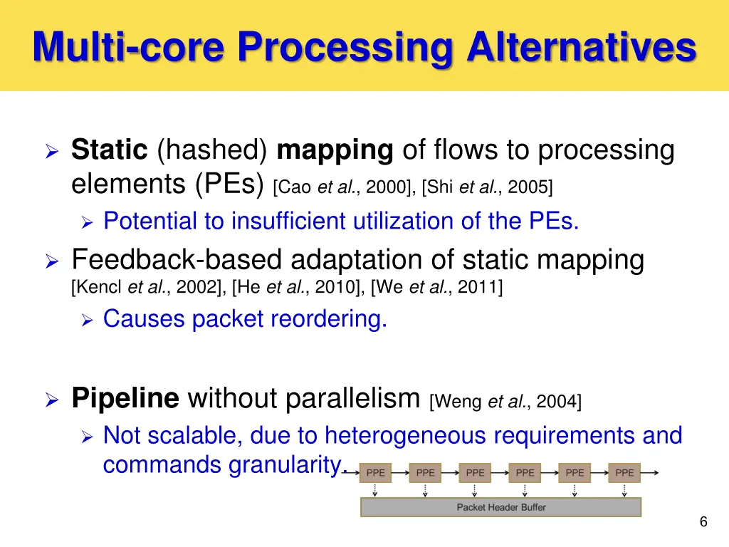 multi core processing alternatives