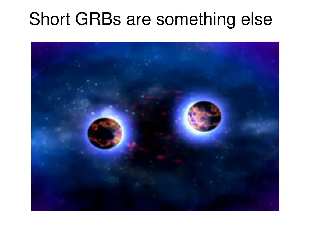 short grbs are something else 1