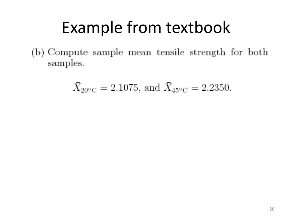 example from textbook 2