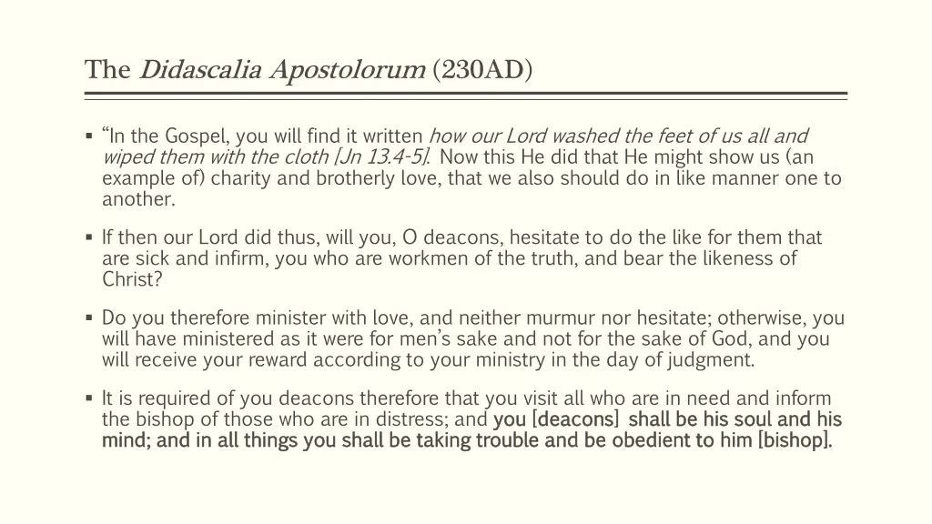 the didascalia apostolorum 230ad 2