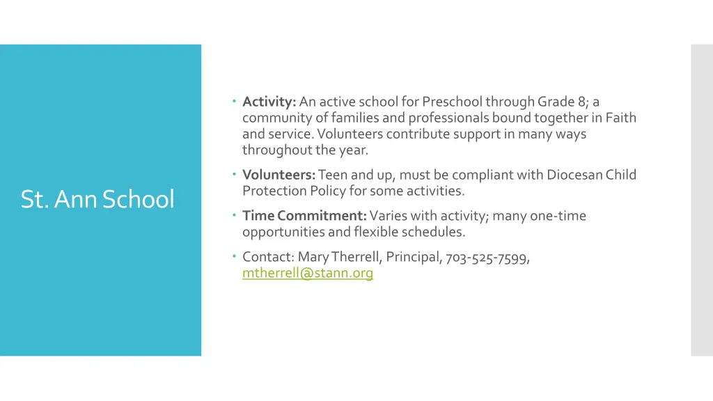 activity an active school for preschool through