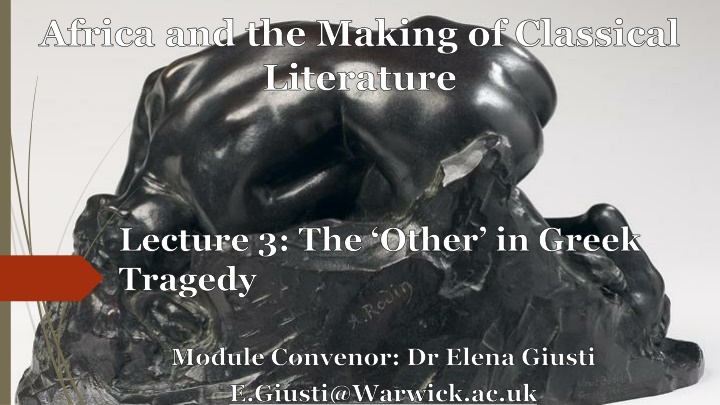 africa and the making of classical literature