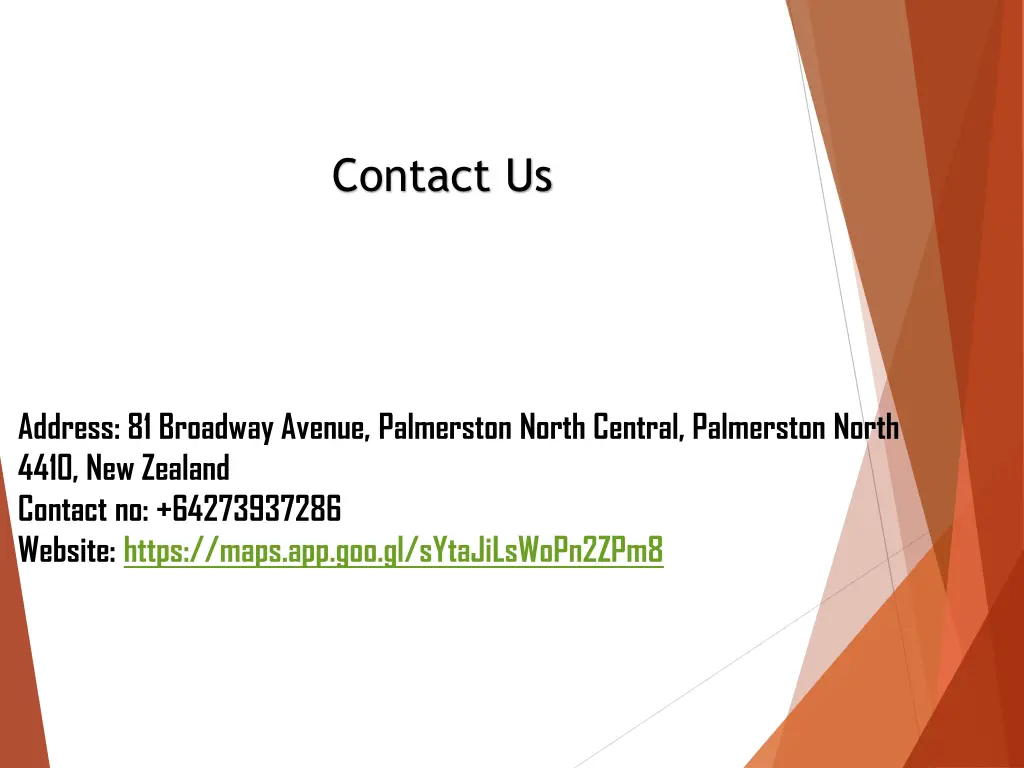 contact us