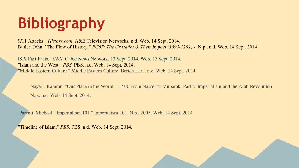 bibliography