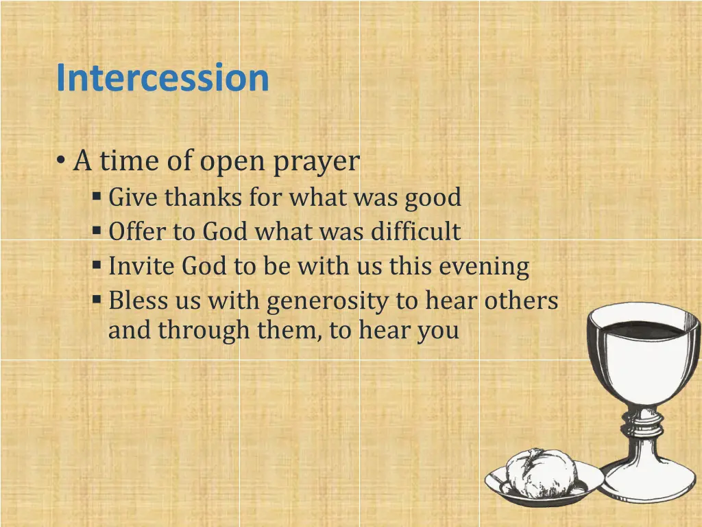 intercession