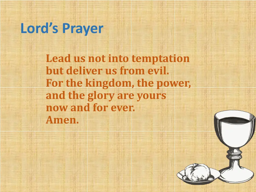 lord s prayer 1