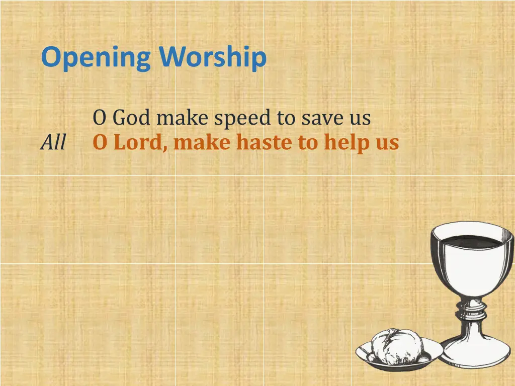 opening worship 2