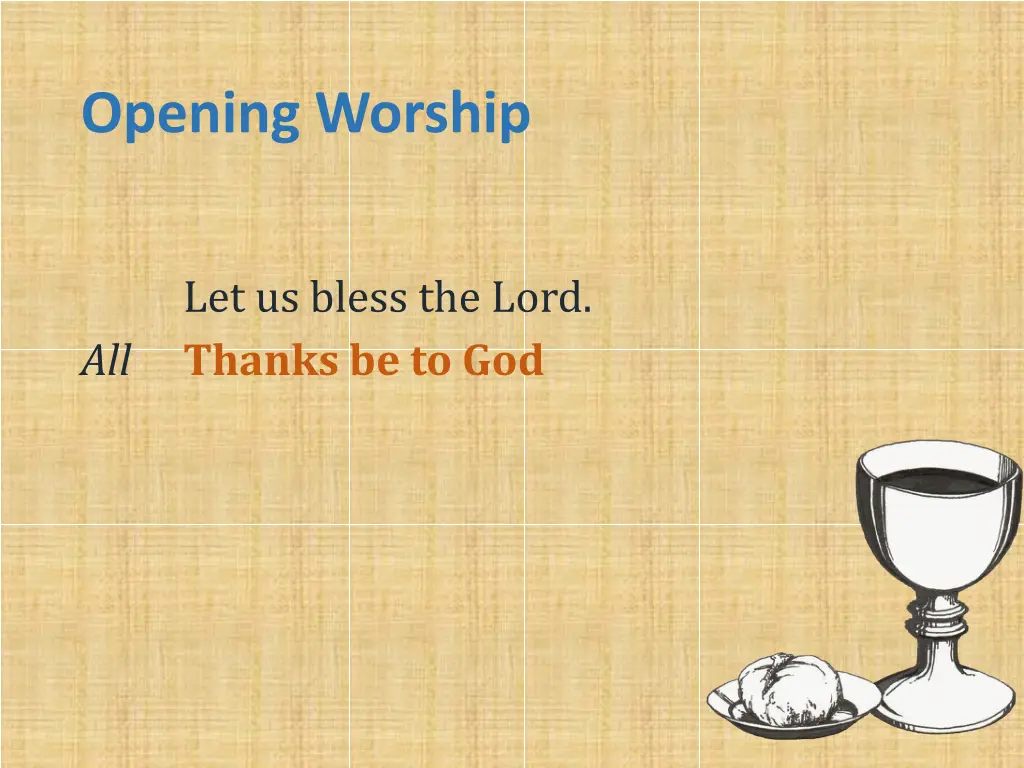 opening worship 3