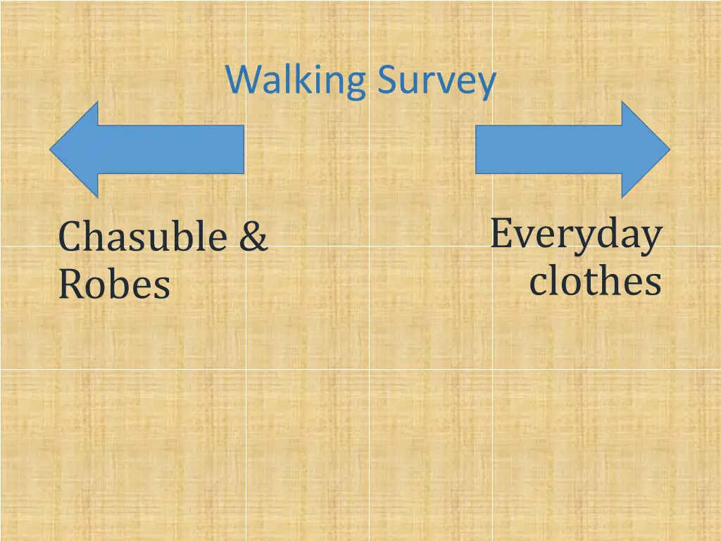 walking survey 10