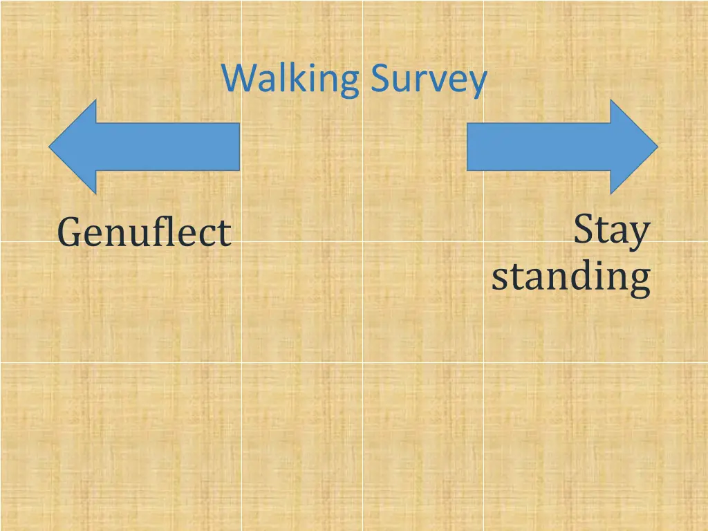 walking survey 12