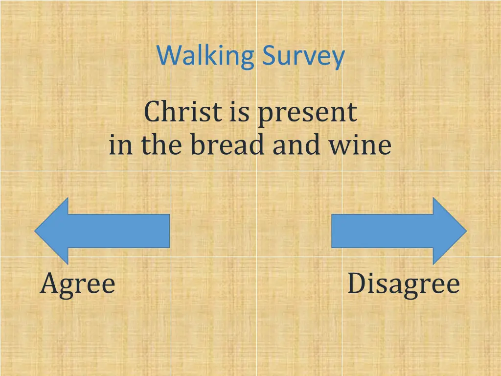 walking survey 19