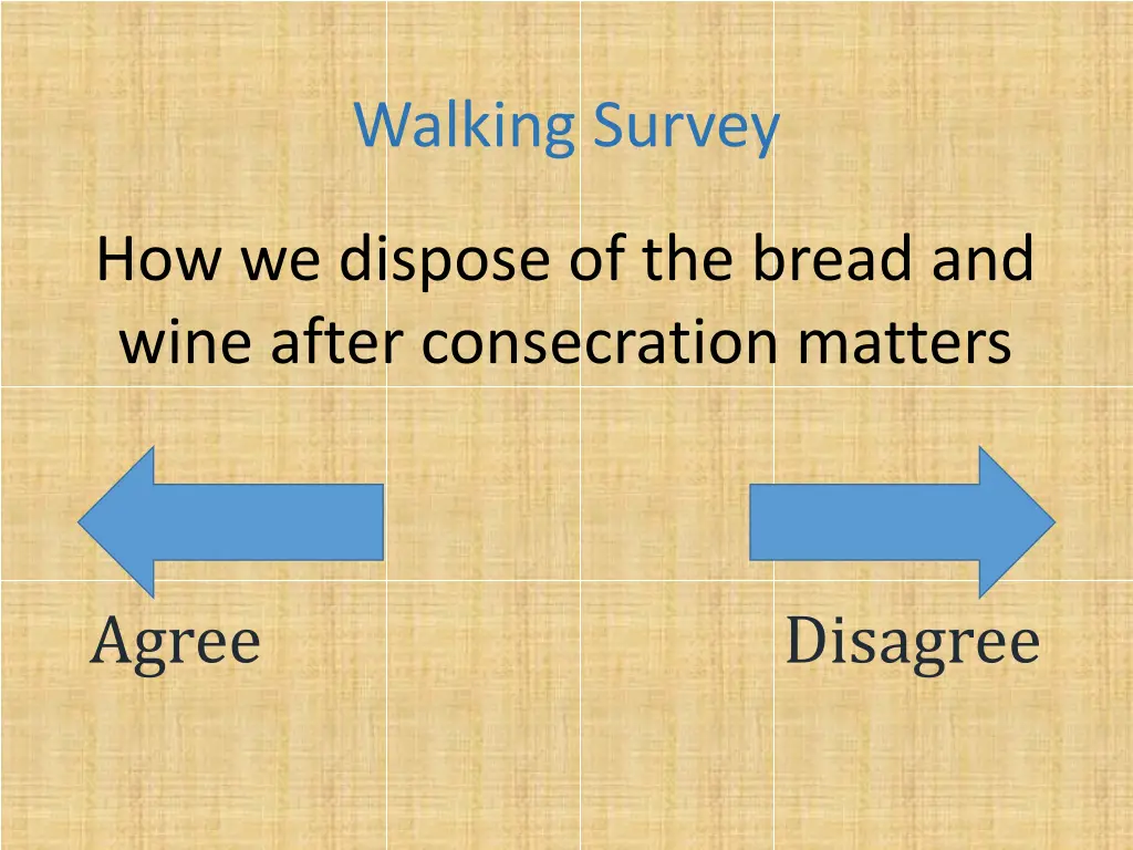 walking survey 24