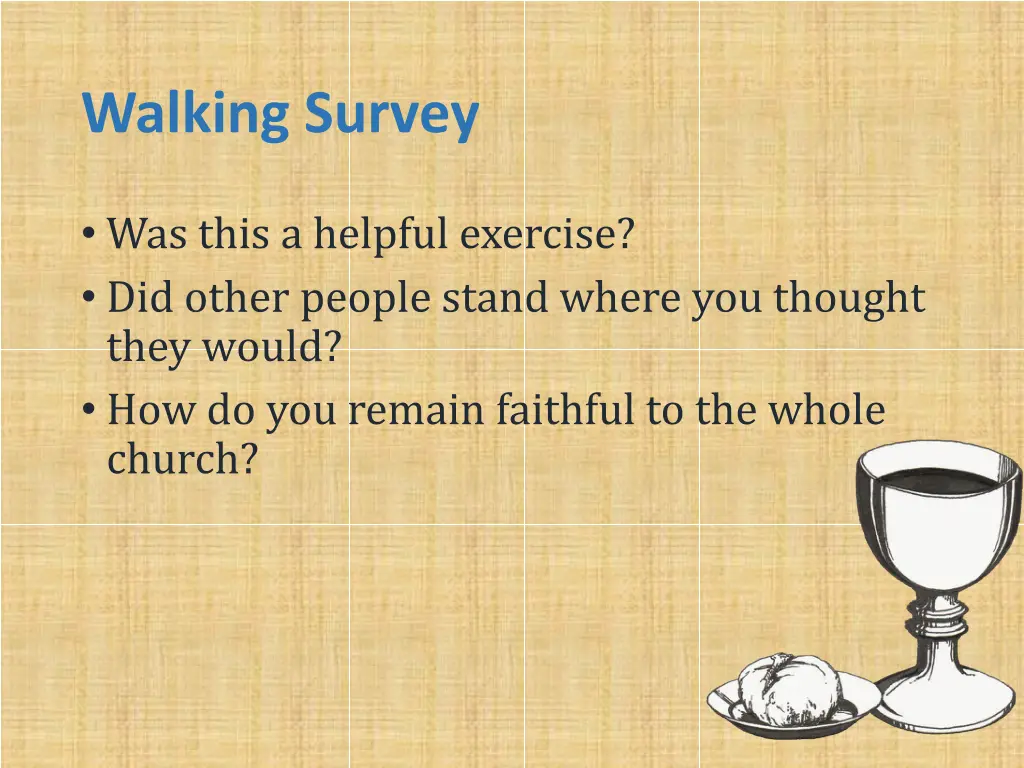 walking survey 26