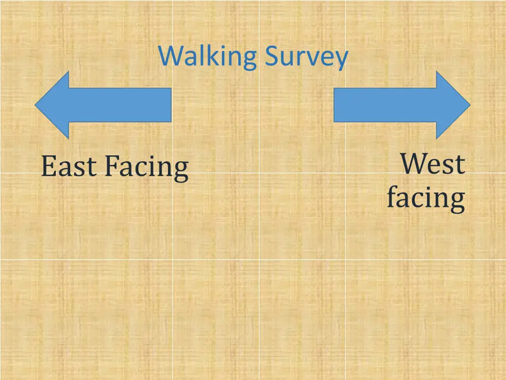 walking survey 5