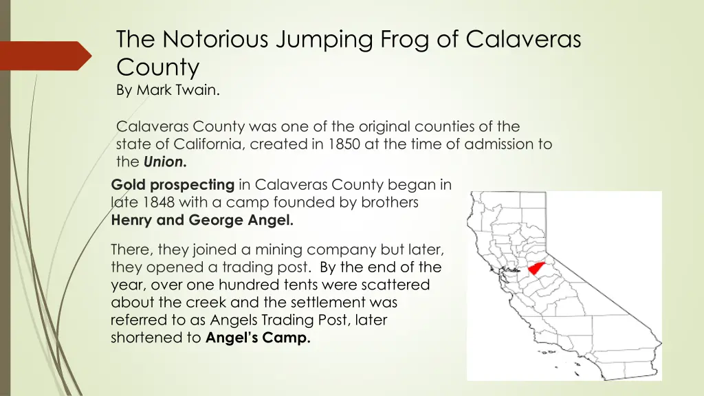 the notorious jumping frog of calaveras county 1