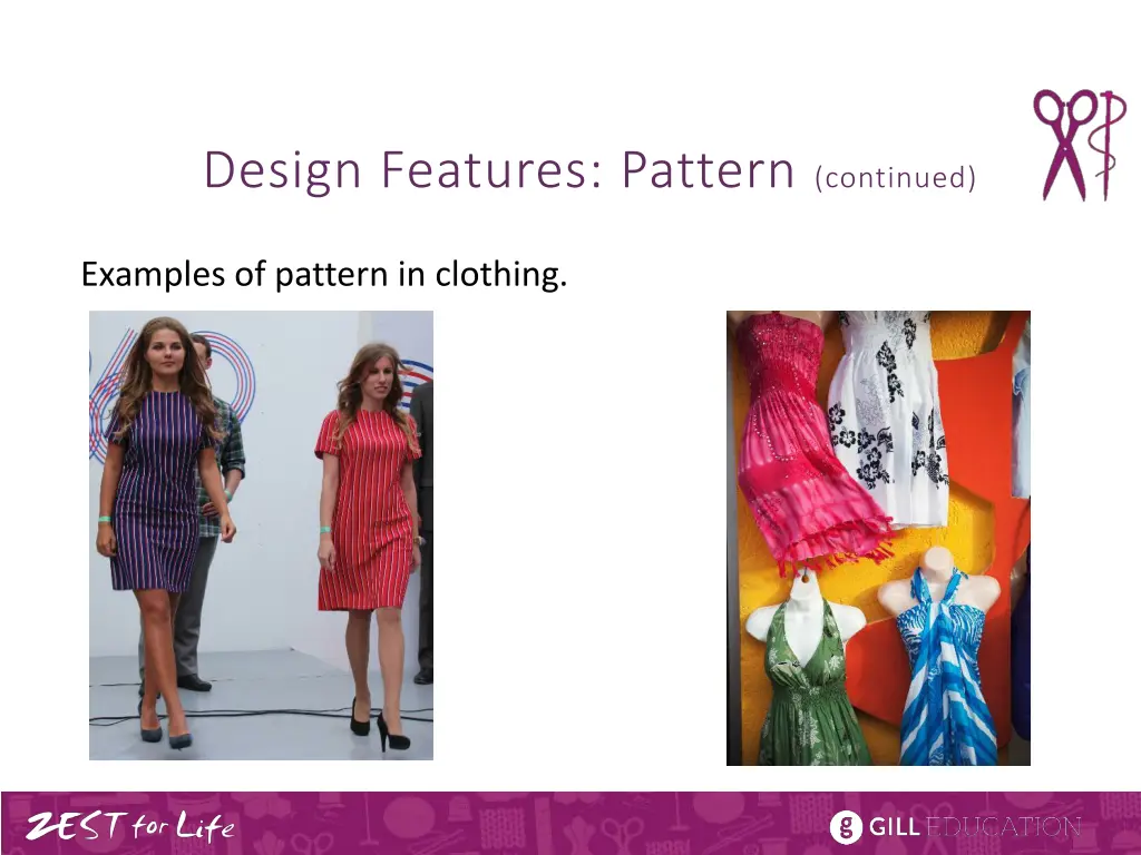 design features pattern continued 1