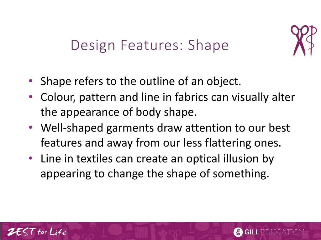 design features shape