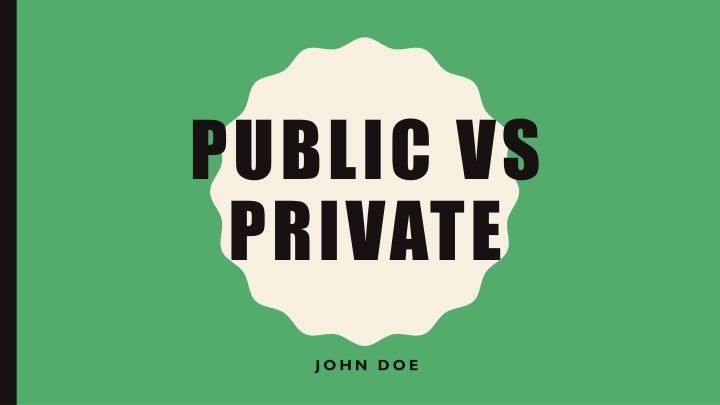 public vs private