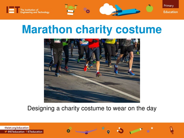 marathon charity costume