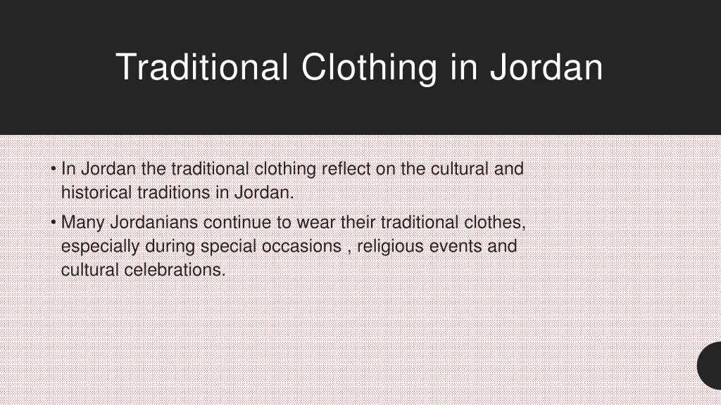 traditional clothing in jordan