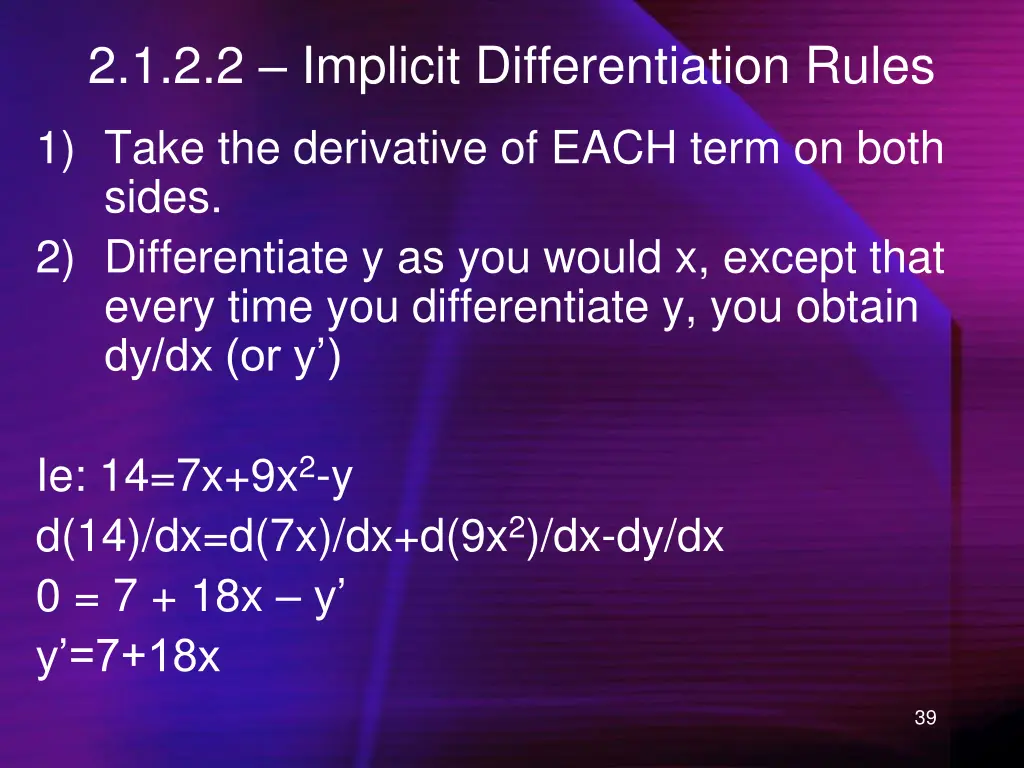 2 1 2 2 implicit differentiation rules