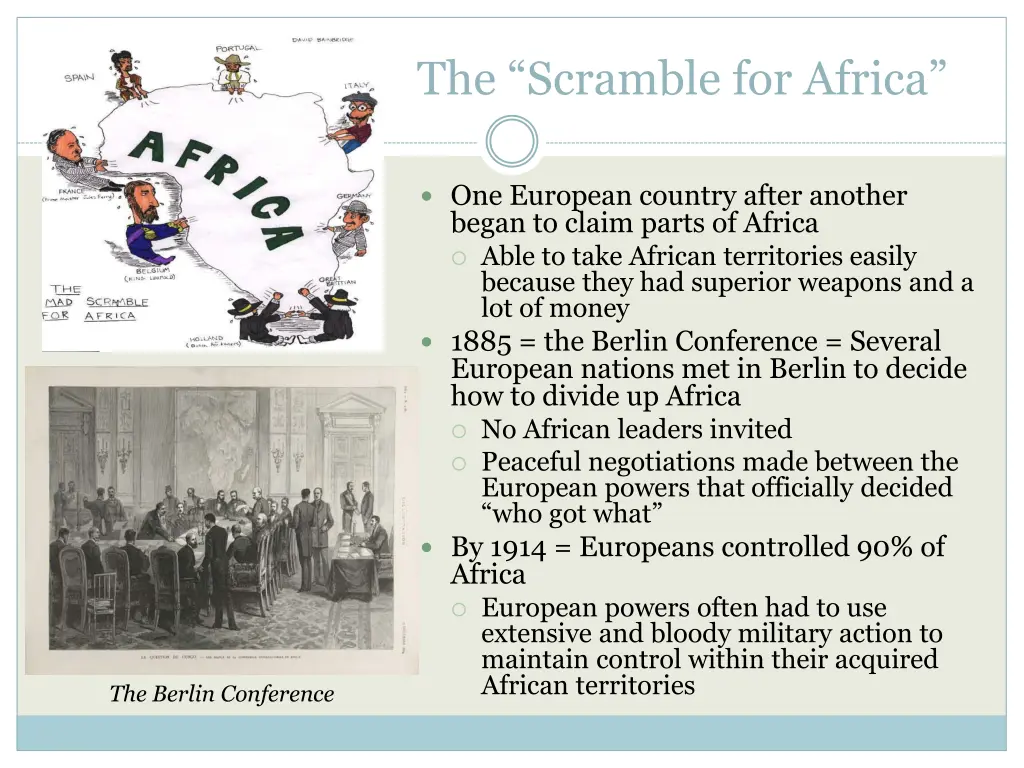 the scramble for africa 1