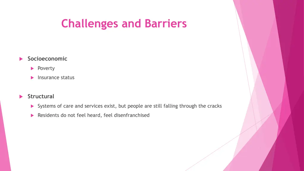 challenges and barriers 1