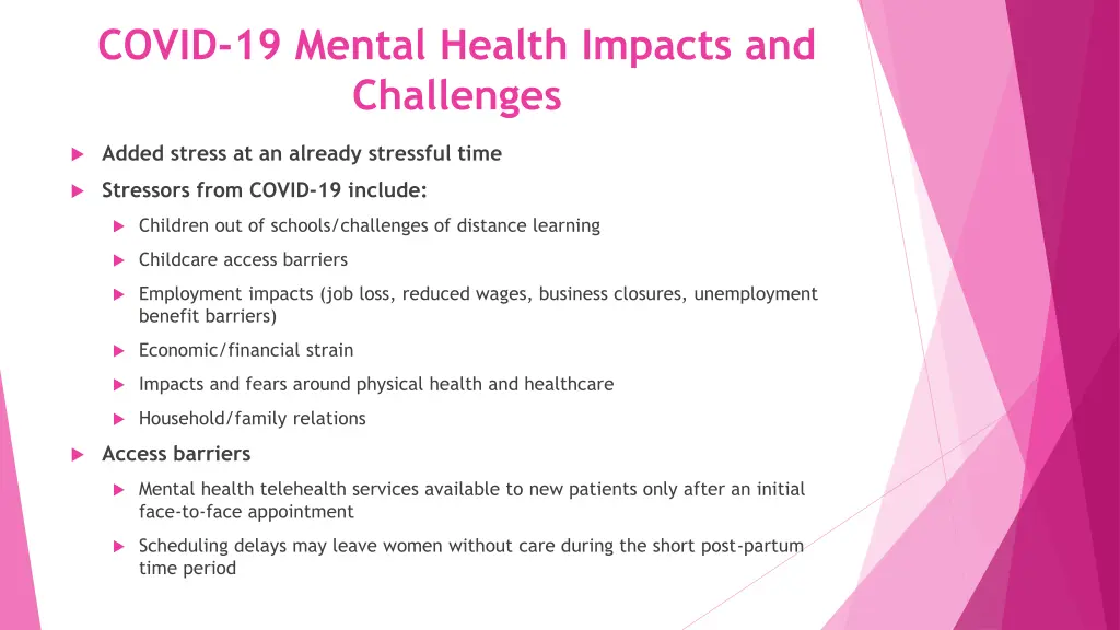 covid 19 mental health impacts and challenges