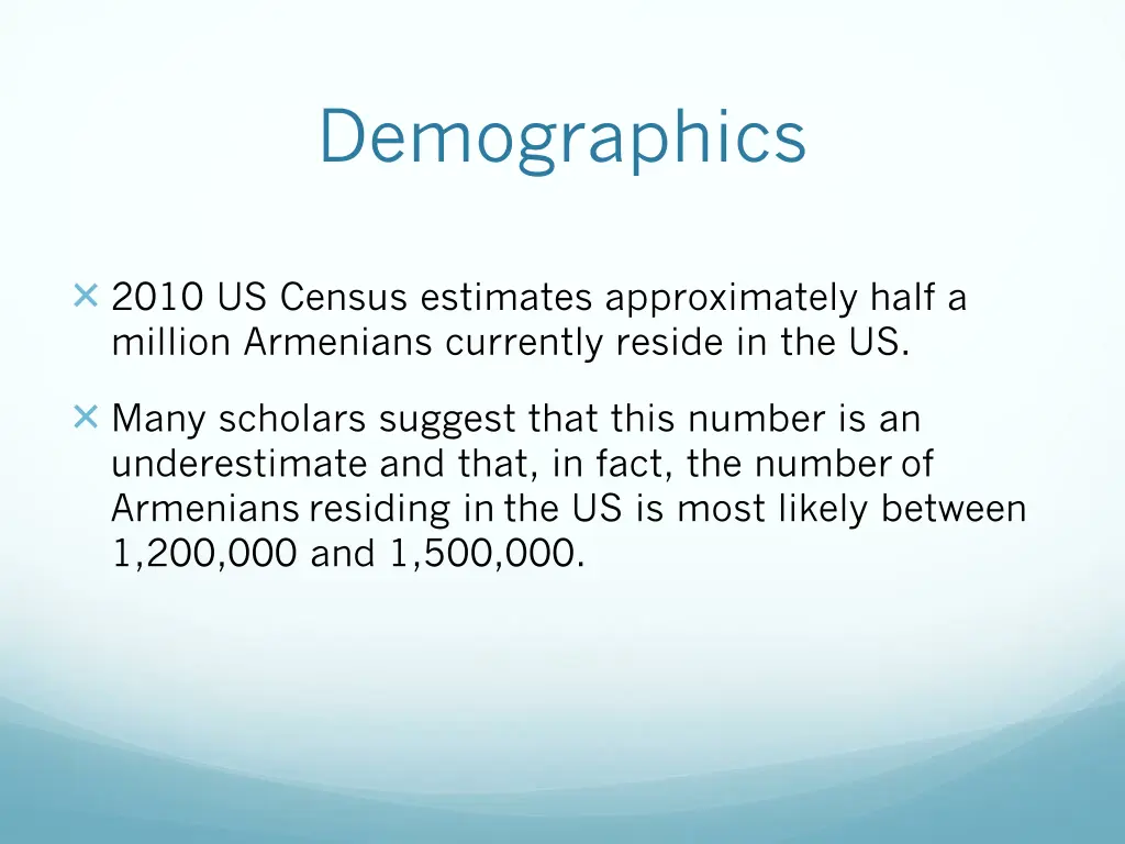 demographics