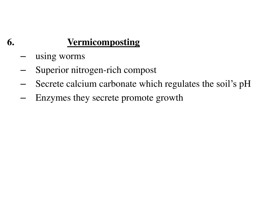 6 vermicomposting using worms superior nitrogen