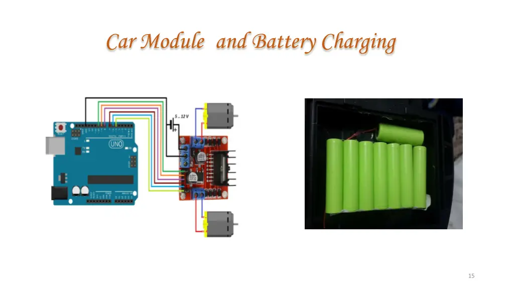 car module and battery charging