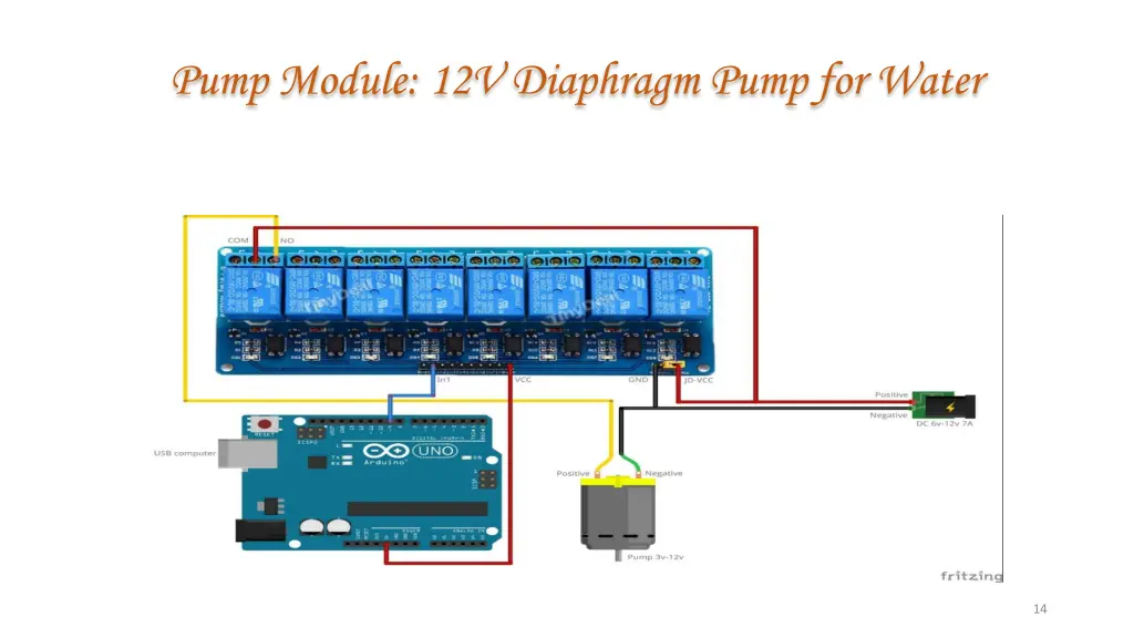 pump module 12v diaphragm pump for water