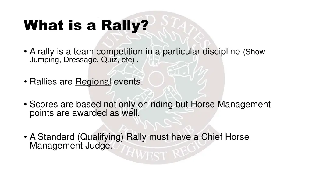 what is a rally