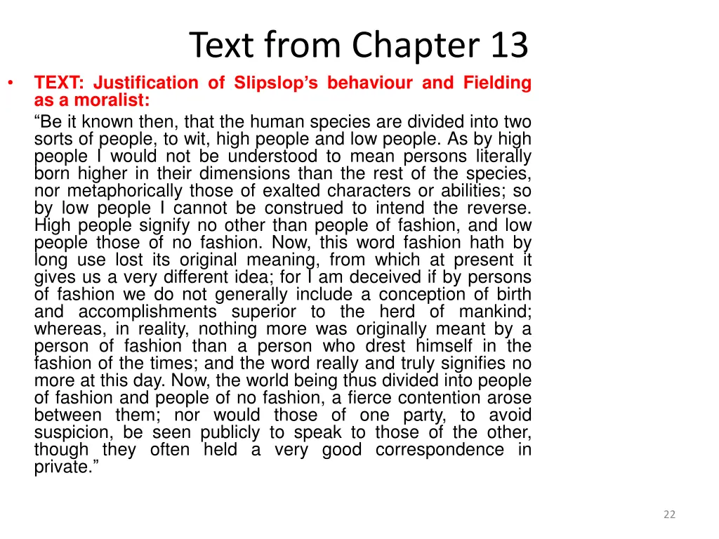 text from chapter 13 text justification