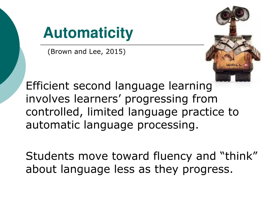 automaticity