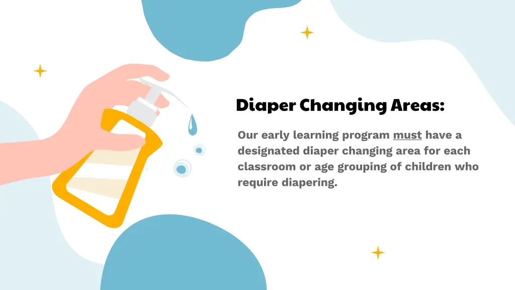 diaper changing areas