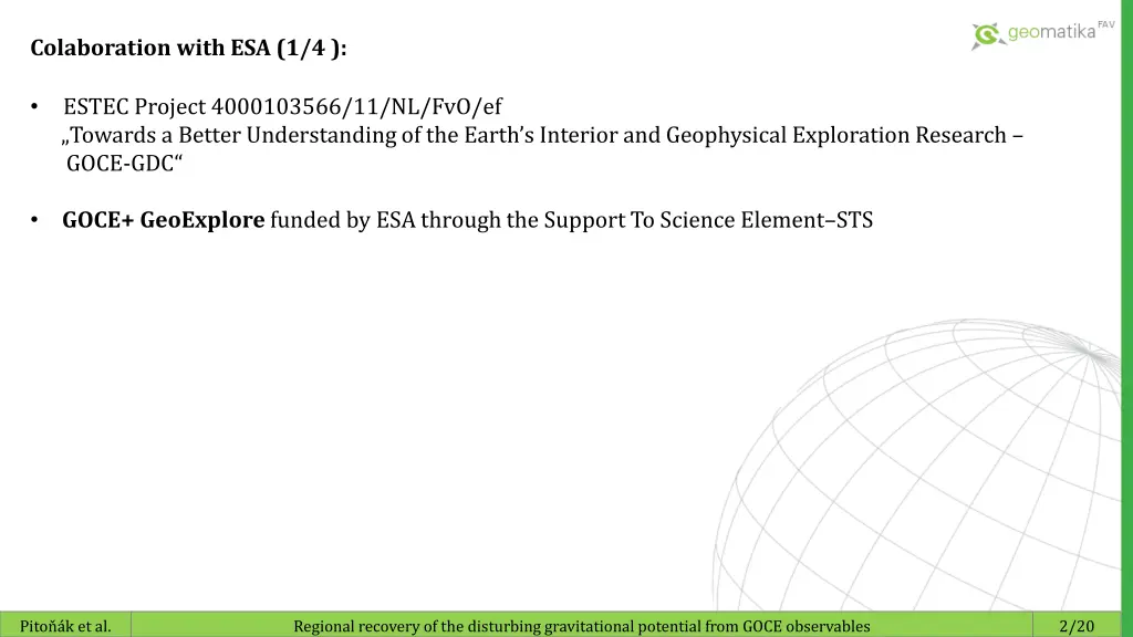 colaboration with esa 1 4